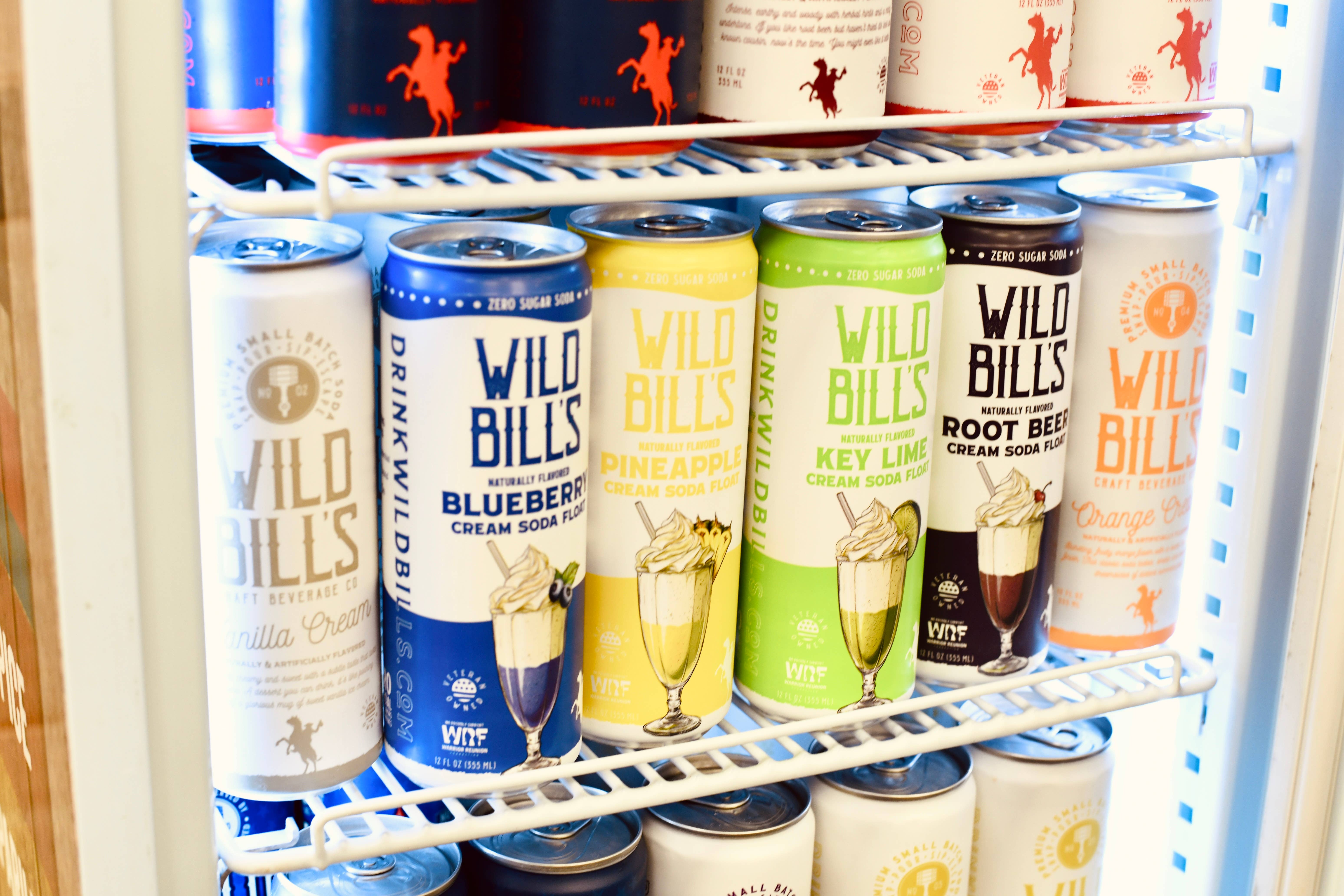 Wild Bill’s Craft Beverage Co. - Vente Sodas/boissons gazeuses - Root Beer : Soda Zéro Sucre, Ingrédients Propres, Pack de 12, Canettes11