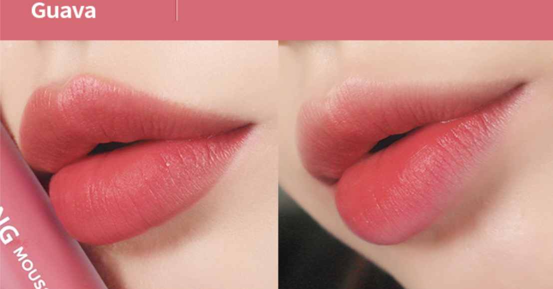 Beauty Goddess - Wholesale Lip Stain/Dye/Tint - Apieu Juicy-Pang Mousse Tint CR06 Guava2