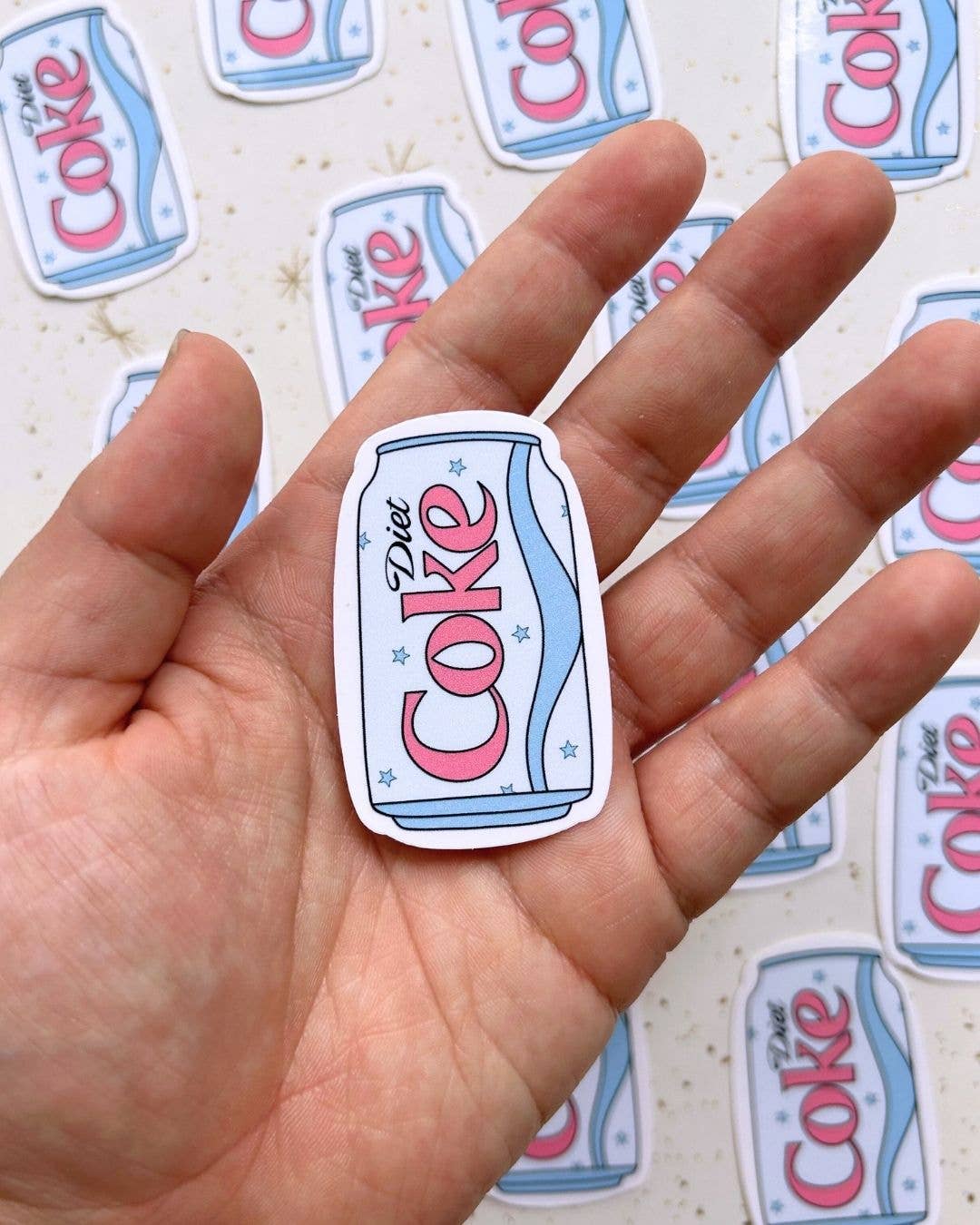 Happyish Brand - Wholesale Sticker - Diet Coke Can - Diet Coke Pop Sticker - Pop Culture Food5