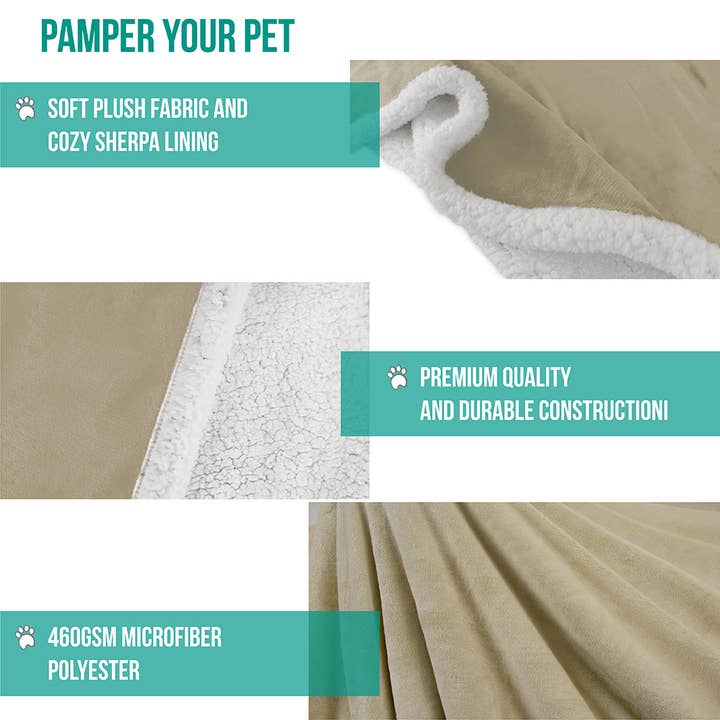 PetAmi - Wholesale Pet blanket – Cat/dog - Waterproof Fleece Pet Blanket54