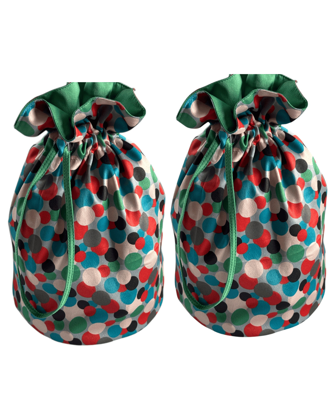 Shiki Wrap - Wholesale Gift Bag - Medium Reusable Fabric Gift Bag | Polka Dots3