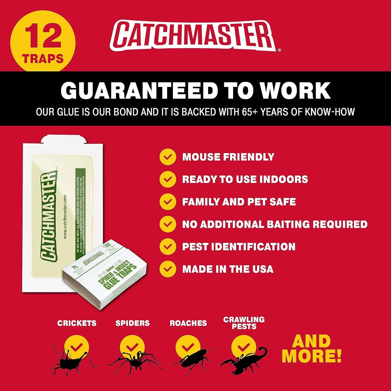 Innovarix - Wholesale Animal Repellent - Crawling Pest & Insect Traps - 4 Traps2