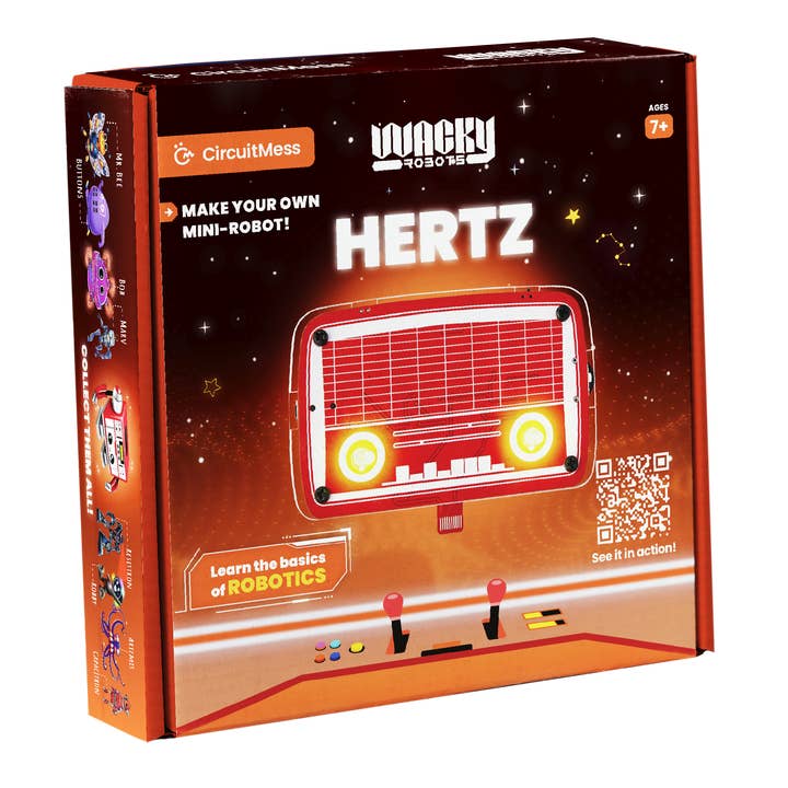 Wacky Robot Hertz - DIY Mini Robot for wholesale by CircuitMess USA