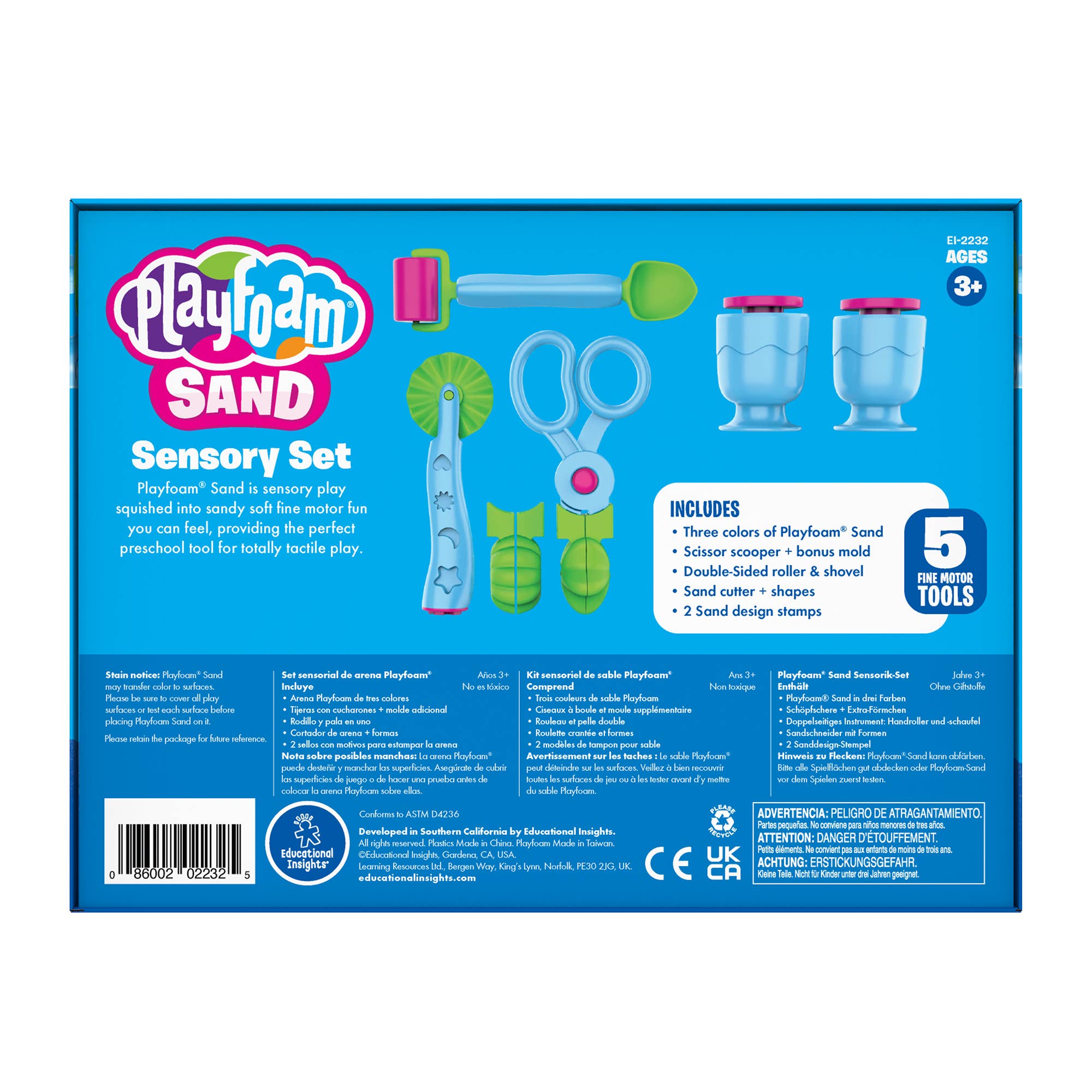 Learning Resources - Wholesale Toy Set - Kids - Playfoam® Sand Sensory Set4
