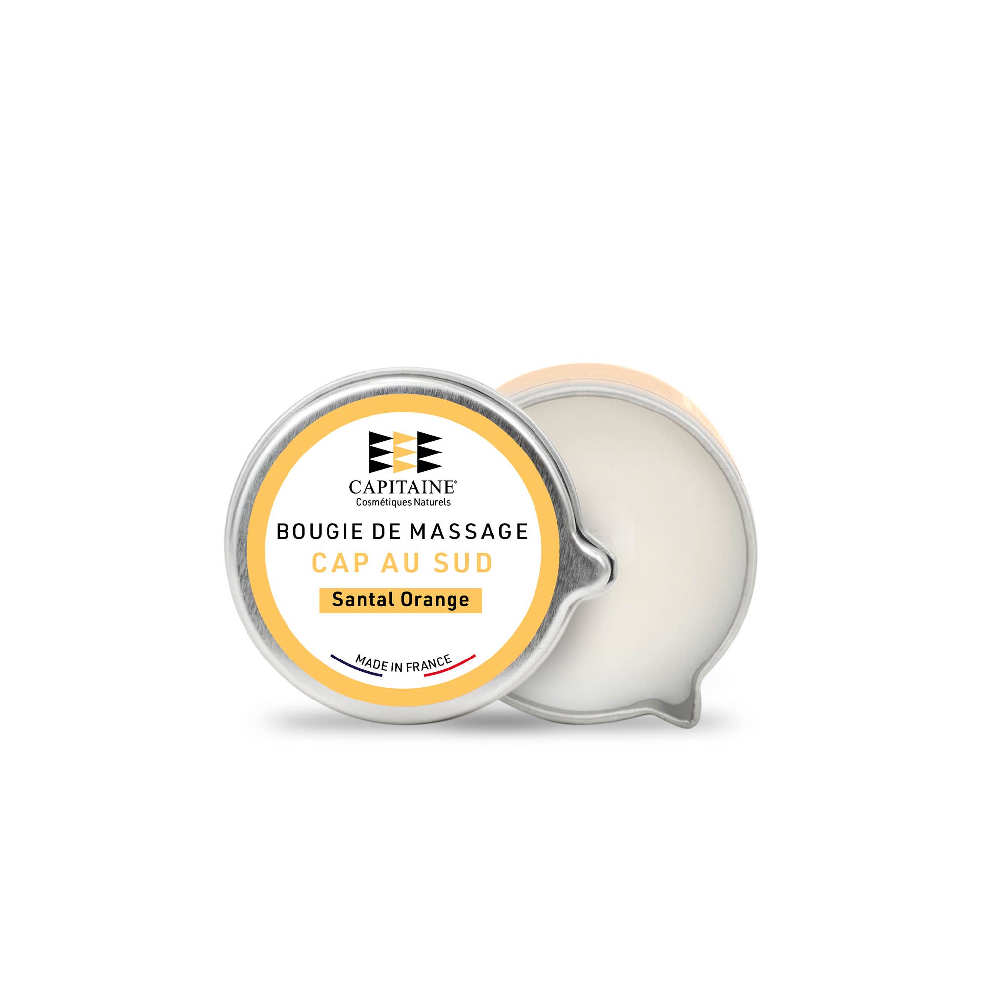 Capitaine Cosmétiques - Wholesale Massage Oil/Gel - Natural massage candle “Cape to the South” - 35g1