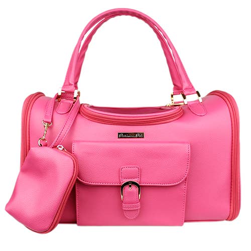 Parisian Pet® - Wholesale Pet Carrier - Cat/Dog - Sonoma Carrier Pink – Soft & Ventilated Pet Carrier