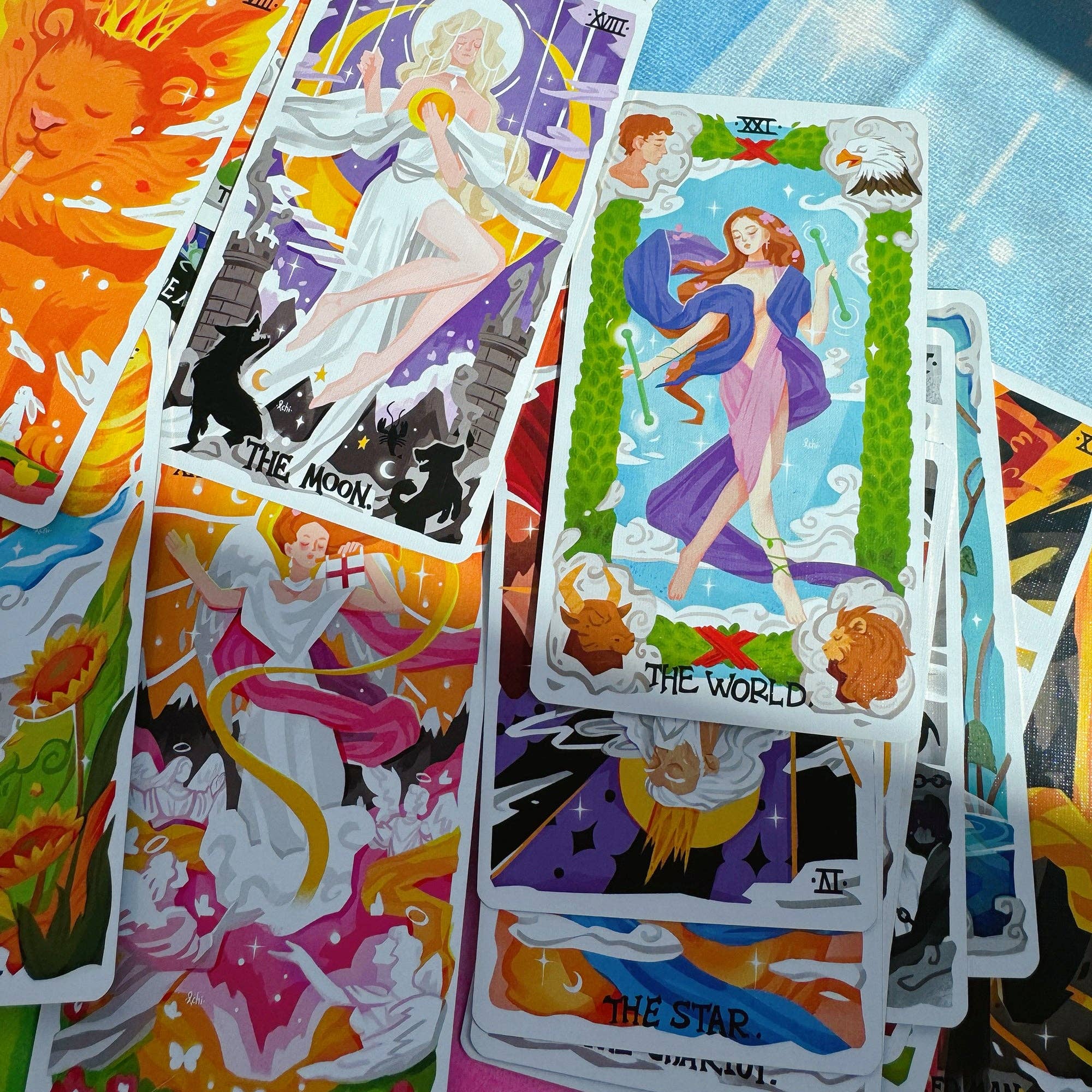 Vermilion Collection – wholesale Tarot cards – Sleepwalker's Tarot7