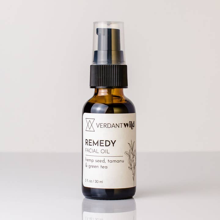 REMEDY clarifying facial oil for wholesale by Verdant Wild Apothecary