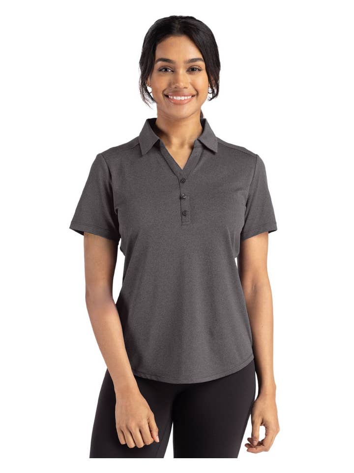 Cutter & Buck - Wholesale Polo - Women's - Cutter & Buck Forge Eco Stretch Womens Short Sleeve Polo37