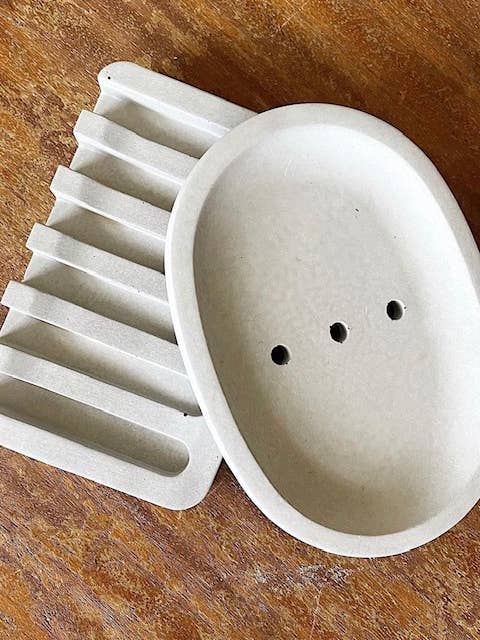 Oval Soap Dish for wholesale by A Bit Of Boujie