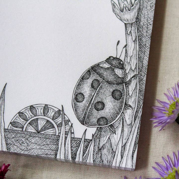 Mackenzie Myrick Studio - Wholesale Notepad - Mushrooms | Mini Notepad3