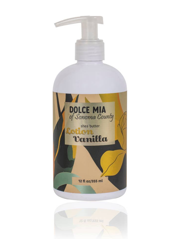 Shea Butter Lotion - Vanilla - 12 oz for wholesale by Dolce Mia