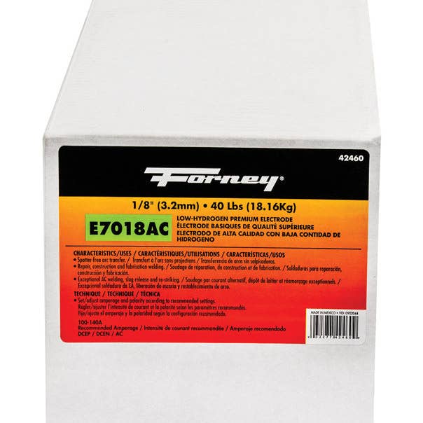 Everyday Supply Co - Wholesale Craft Tool - Forney 1/8" Mild Steel Welding Electrodes 40 lb0