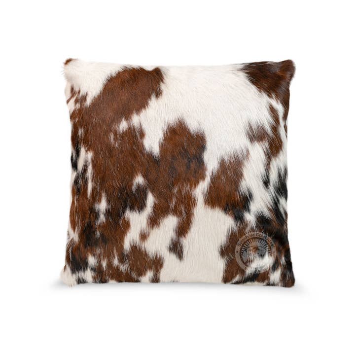 Sunshine Cowhides – Engroshandel Pyntepudebetræk – Tricolor kohud pudebetræk