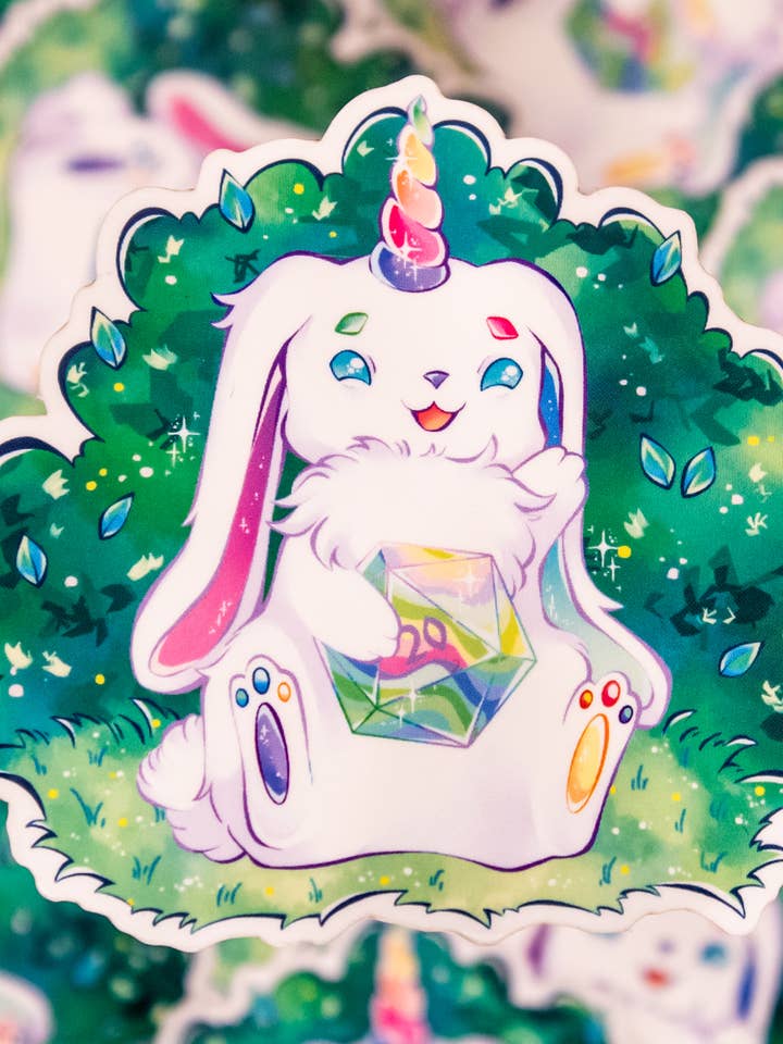 Almiraj Vinyl Sticker for wholesale by Color Spray Creations