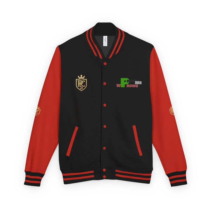 RC'nSONS - Wholesale Varsity/Baseball Jacket - Men's - Unisex Heavyweight Letterman Jacket, Stylish Varsity Jacket7