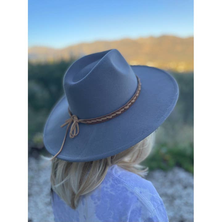 One and Only Accessories - Wholesale Fedora - Women's - WIDE BRIM DANDY PANAMA HAT FOR WOMEN13