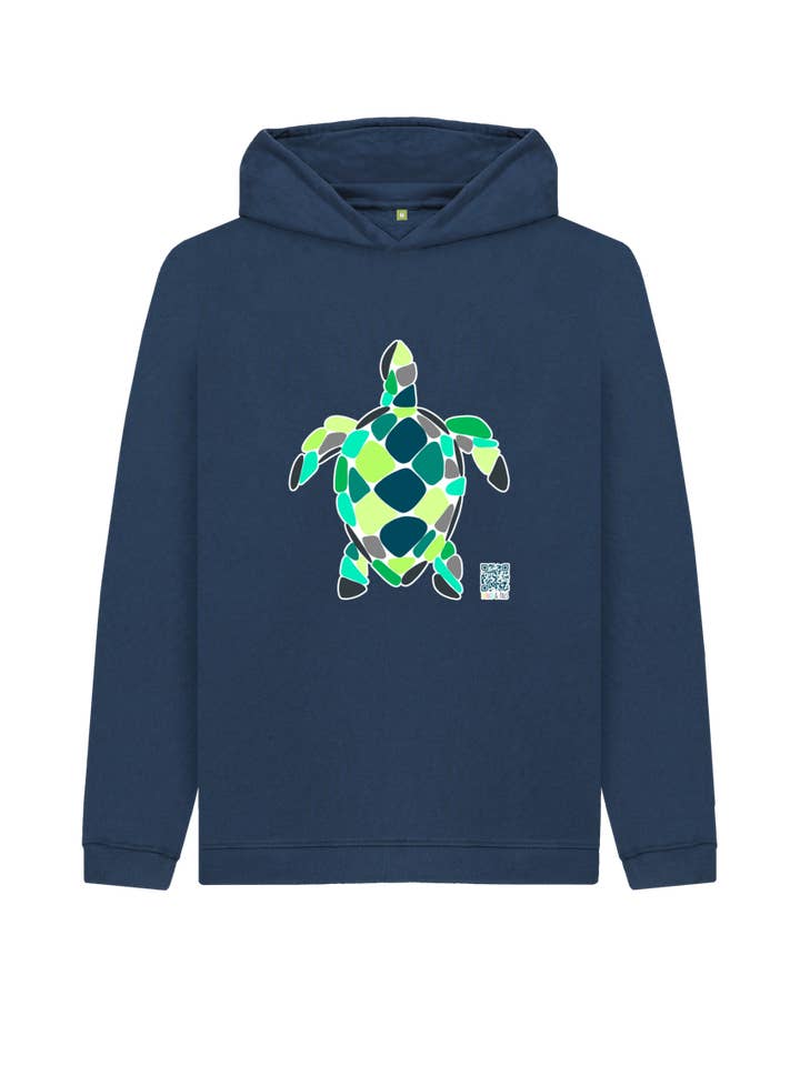 Hoodie da tartaruga verde das crianças por atacado de Dodo & Pals