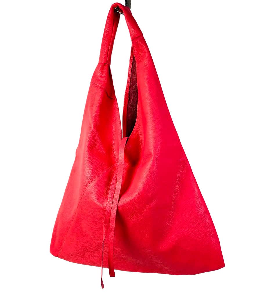 Chenson & Gorett - Wholesale Shoulder Bag - Women's - Large Italian Genuine Leather Hobo Bag. Promo1