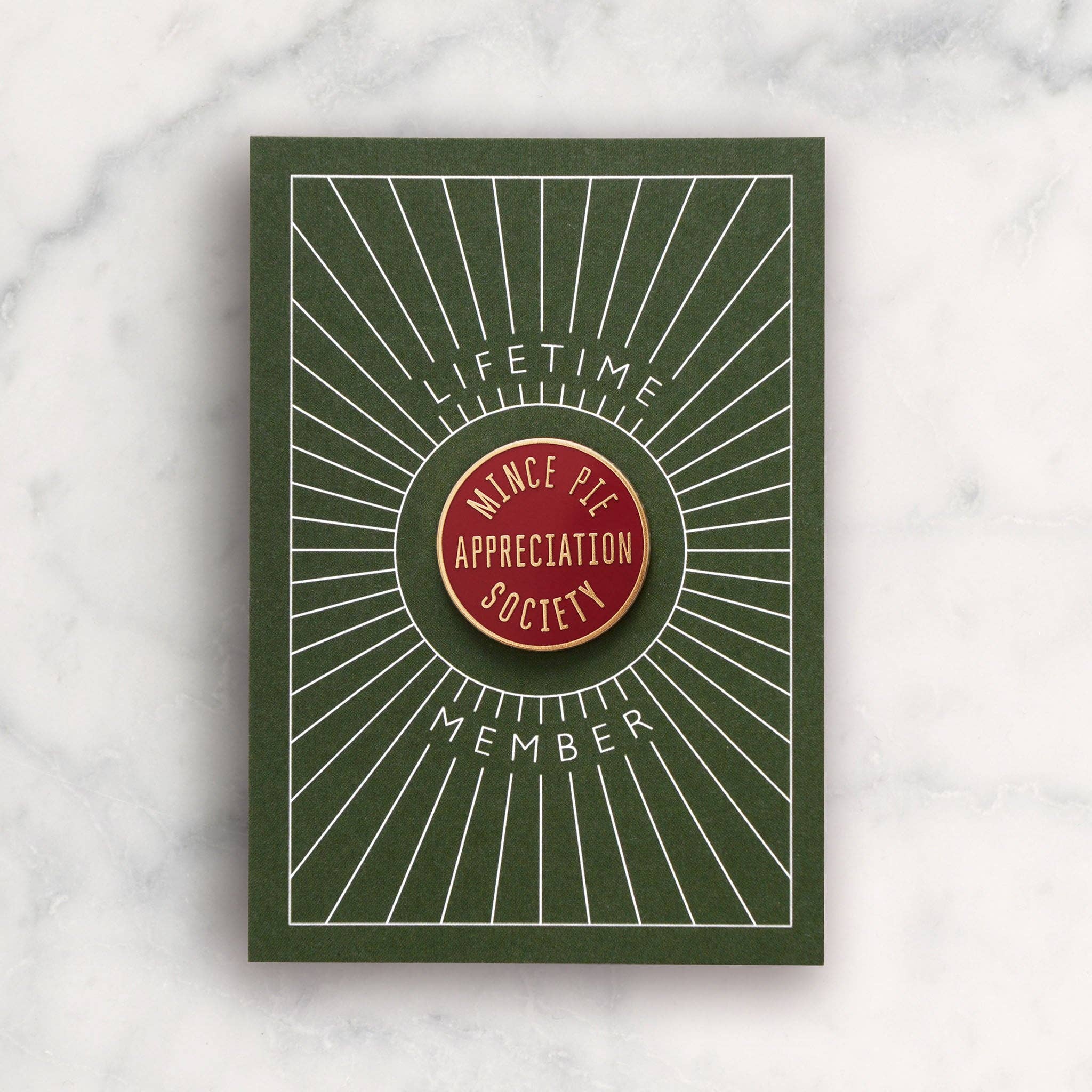 Alphabet Bags - Venta al por mayor Botón/prendedor - Sociedad de Apreciación del Pastel de Carne - Burdeos - Pin de Esmalte5