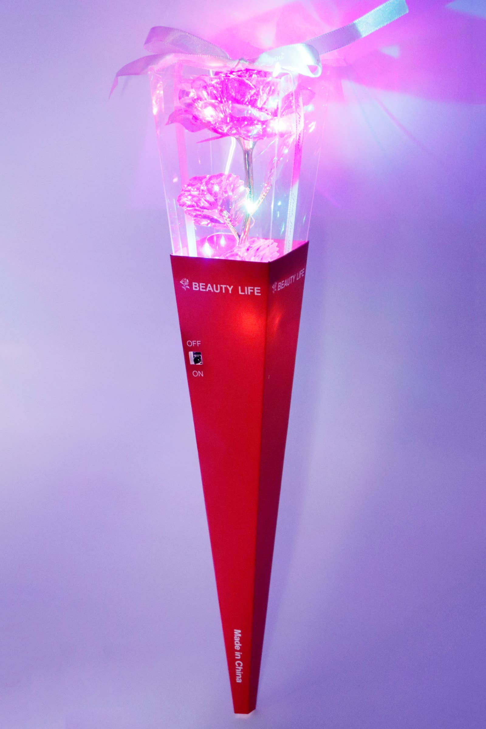 ASSORTI Holografische Led Kunstmatige Galaxy Roos Cadeaubox voor groothandel op Faire8