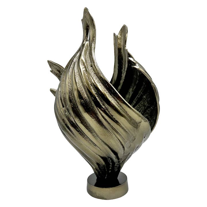 2626 Designs - Venta al por mayor Escultura - Escultura decorativa de aluminio con forma de flor de arte moderno12
