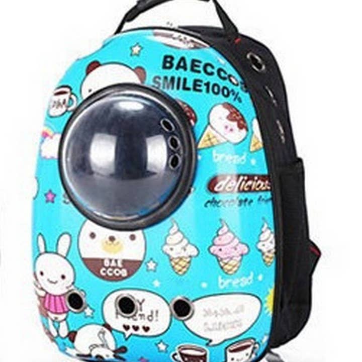 PAWPAWwholesale - Wholesale Pet Carrier - Cat/Dog - Transparent Space Capsule Cat Backpack Carrie_CWMM602716