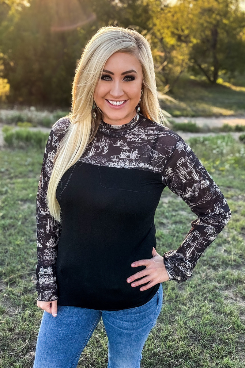 Sterling Kreek - Wholesale Blouse - Women's - Homestead Toile Top12