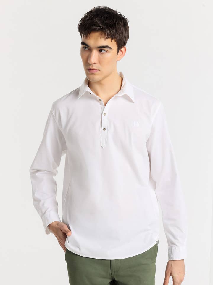 BENDORFF - T-shirt basique à manches longues en stretch pour la vente par PAUSANT SHOP ONLINE