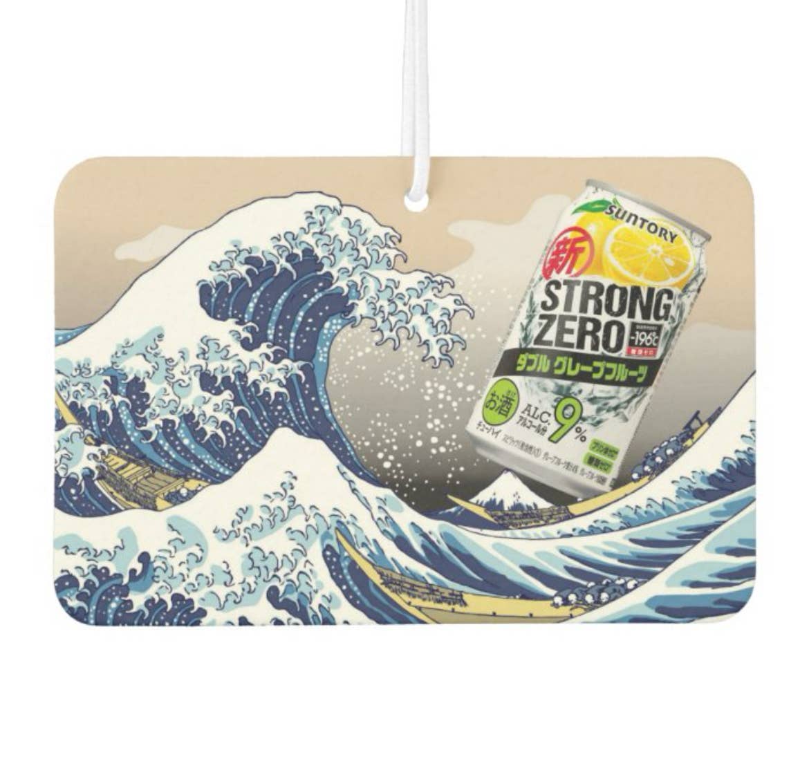 CultPOP - Wholesale Car Freshener - Unisex -  Japan waves Strong Zero Car Freshener - Citrus Scent0
