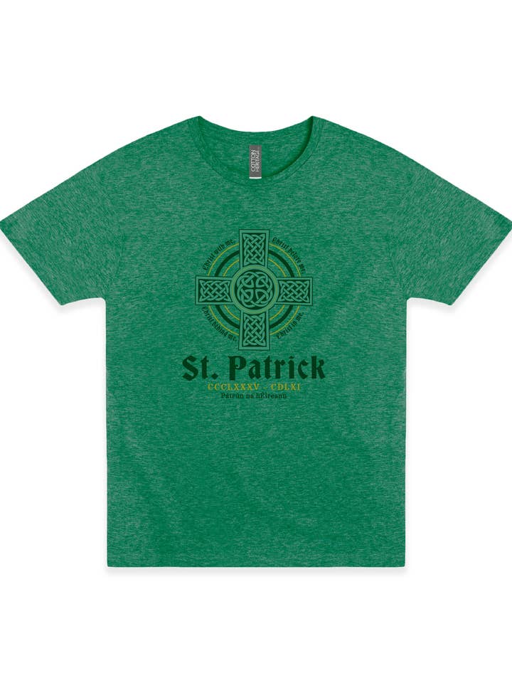 www.sweetvintagetees.com - Wholesale Screen Printed T-Shirt - Unisex - Saint Patrick | Patron saint of Ireland Unisex Tee