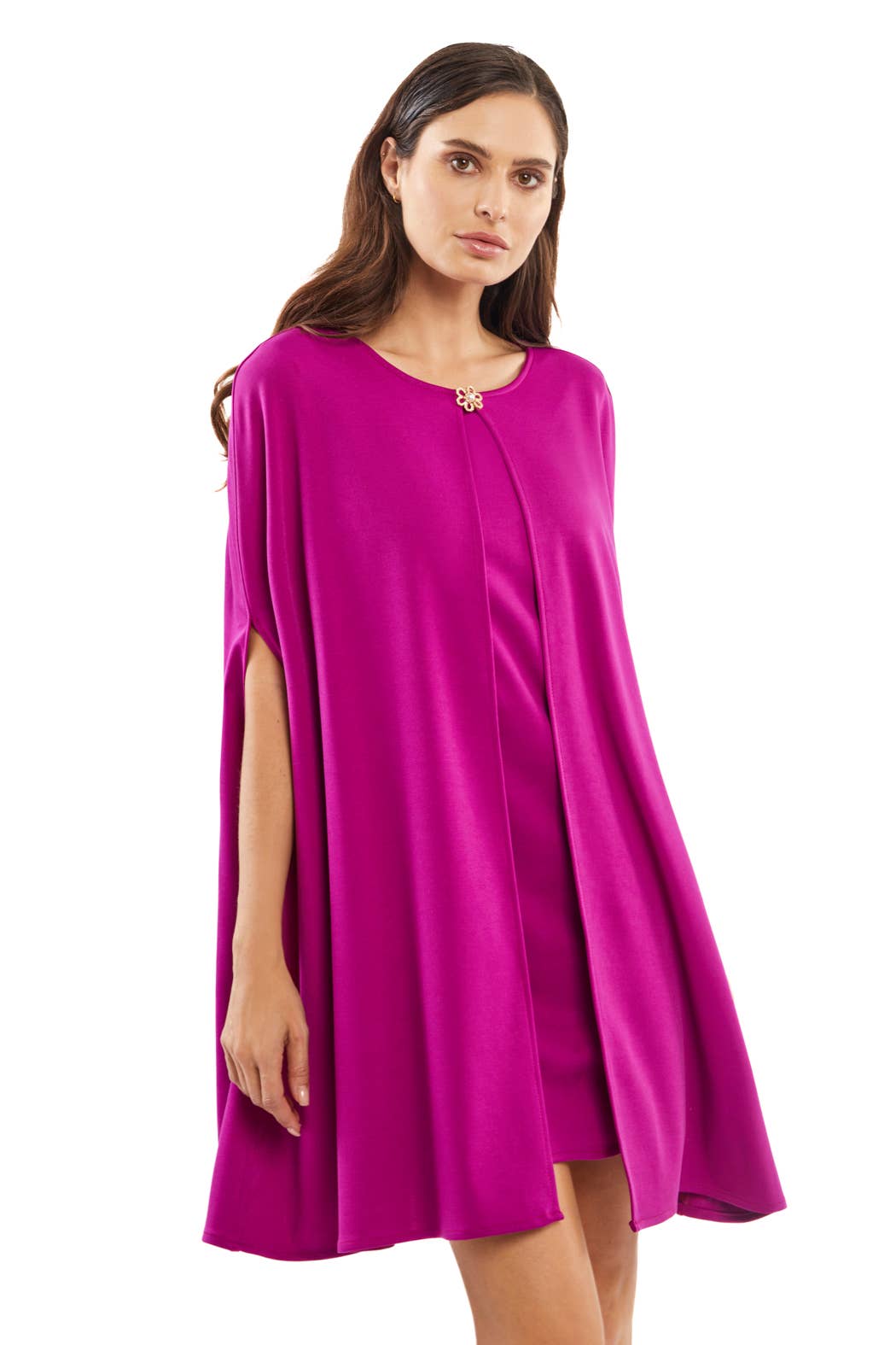 Adore - Wholesale Dress - Women's - L3653 - Cape Dress0
