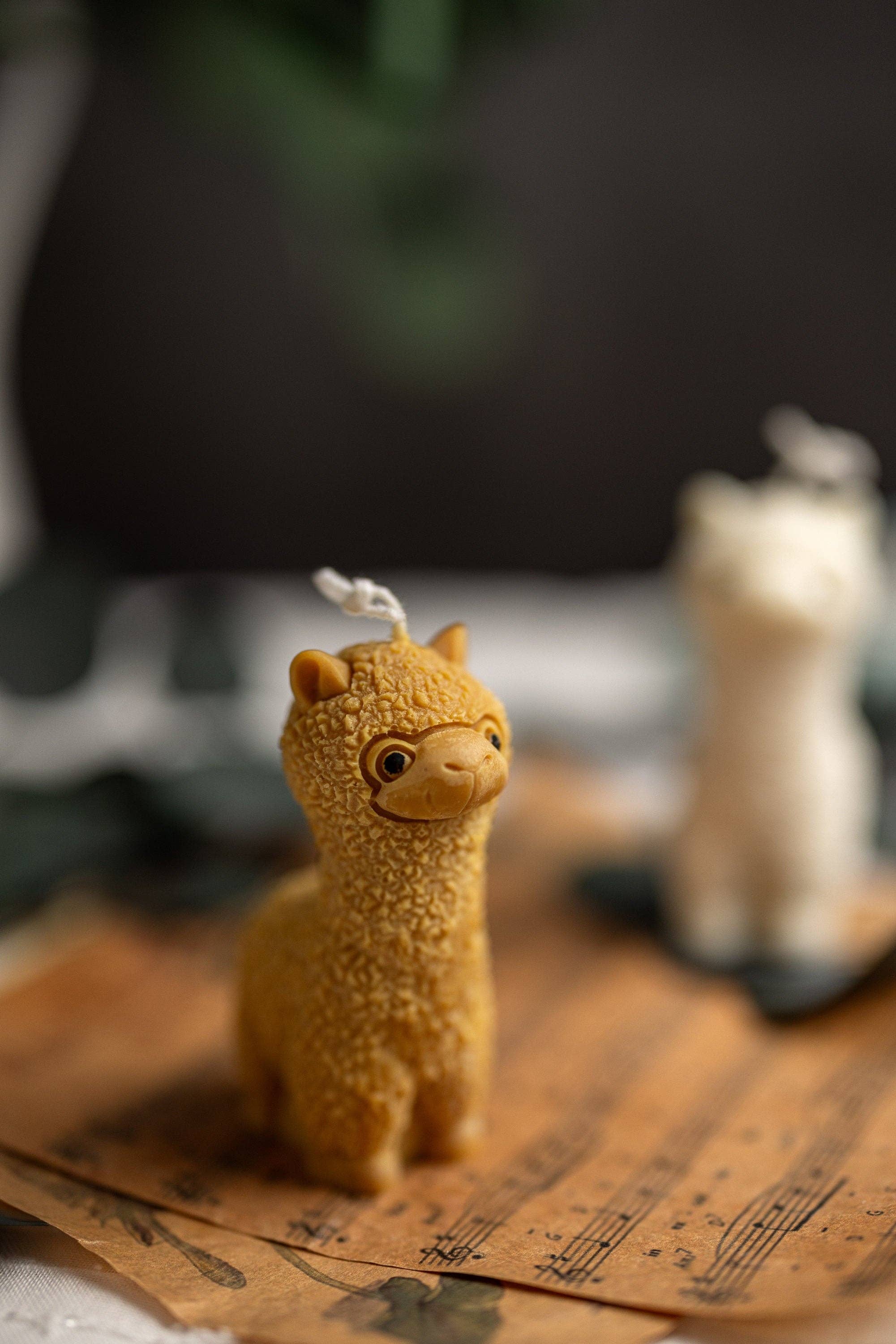 MySunshineCandless - Wholesale Novelty Candle - Cute Alpaca Candle/Colorful Lama Candles/Baby Shower Favors/Lama Candle /Scented Lama Candle1