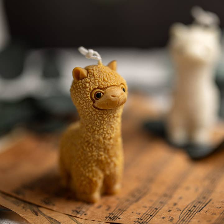 MySunshineCandless - Wholesale Novelty Candle - Cute Alpaca Candle/Colorful Lama Candles/Baby Shower Favors/Lama Candle /Scented Lama Candle1