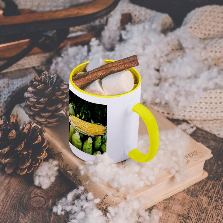 3dRose - Wholesale Coffee Mug - 3dRose, Corn cobs and green vegetables, Mug5