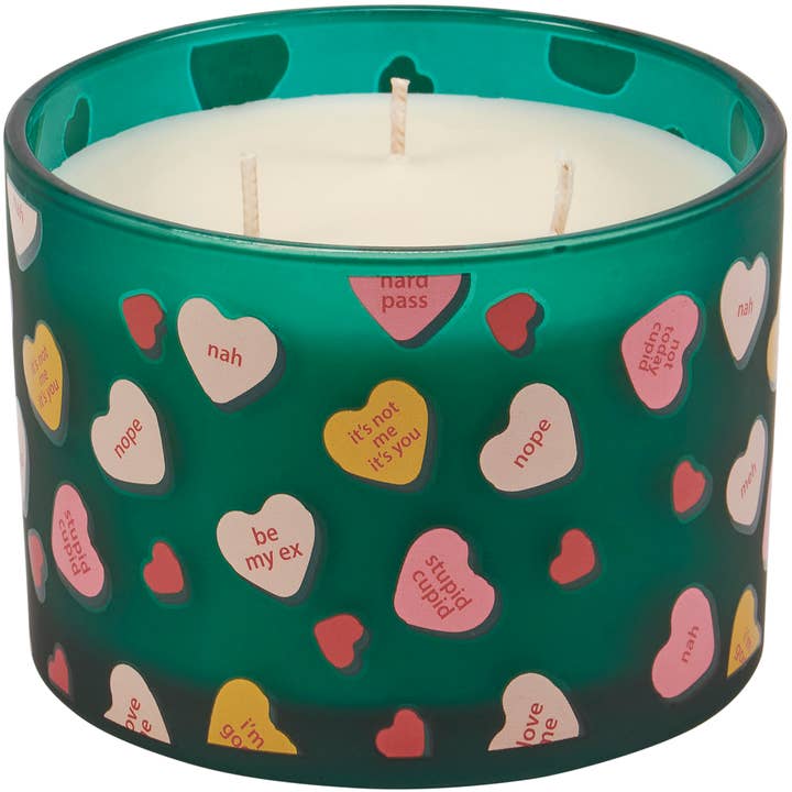 Anti Valentine Candle for wholesale by Primitives by Kathy