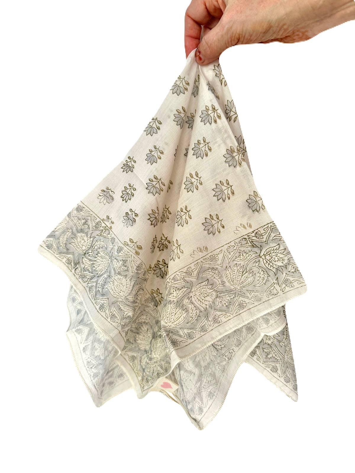 BLOCK PRINT BANDANA - MAUKA PALES COLLECTION for wholesale on Faire13