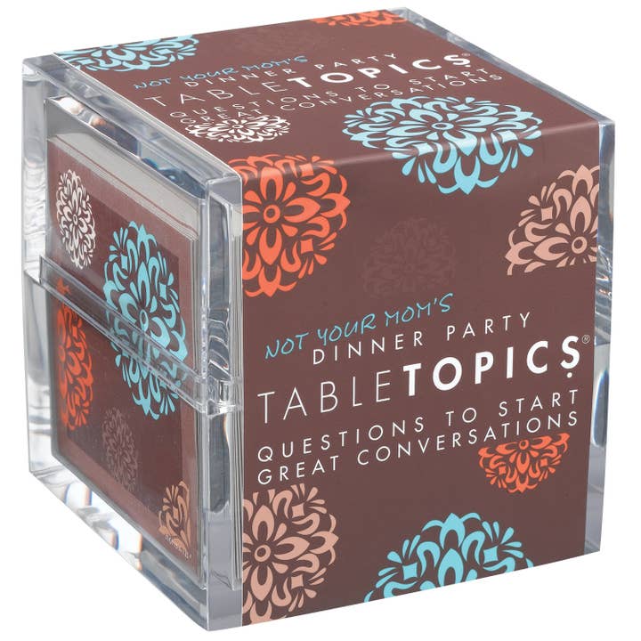 TABLETOPICS NOT YOUR MOM′S DINNER PARTY - Conversation Start for wholesale by TableTopics