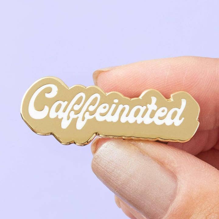 Perno smaltato con caffeina per la vendita all'ingrosso da parte di Punky Pins