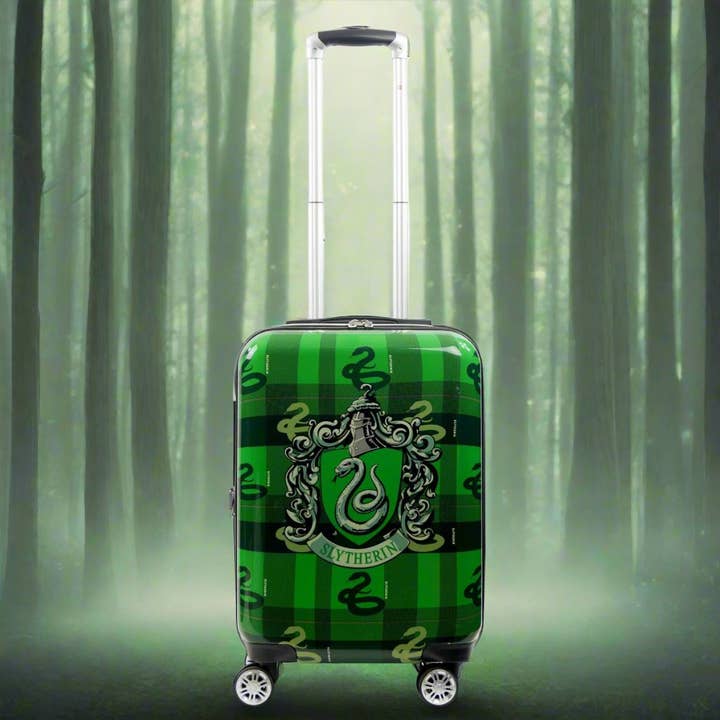 Harry Potter Slytherin 22" Carry-on Spinner Suitcase Luggage for wholesale by FUL Luggage (Concept One)