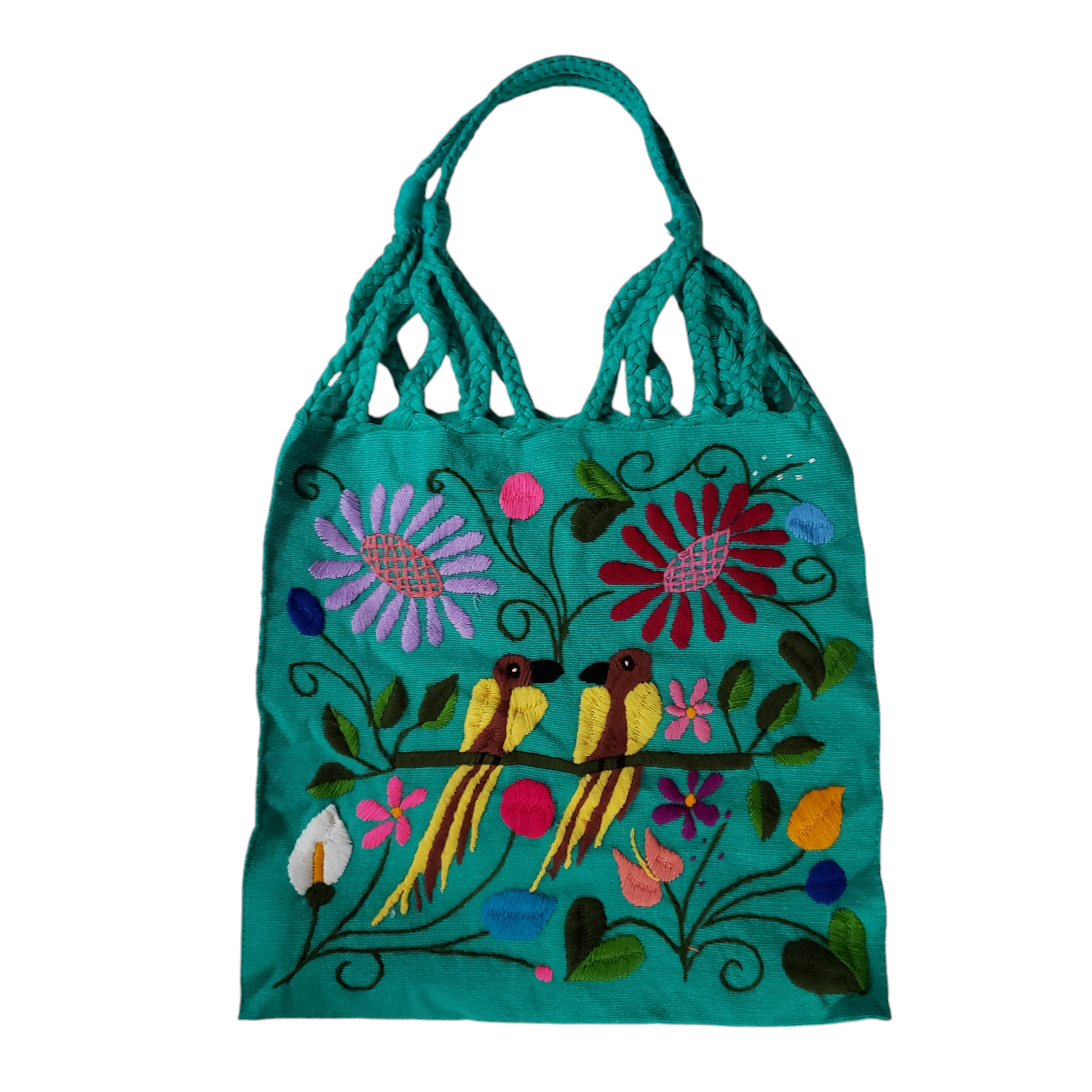 The Little Pueblo - Wholesale Tote Bag - Women's - Embroidered Mexican Woven Tote Bag29