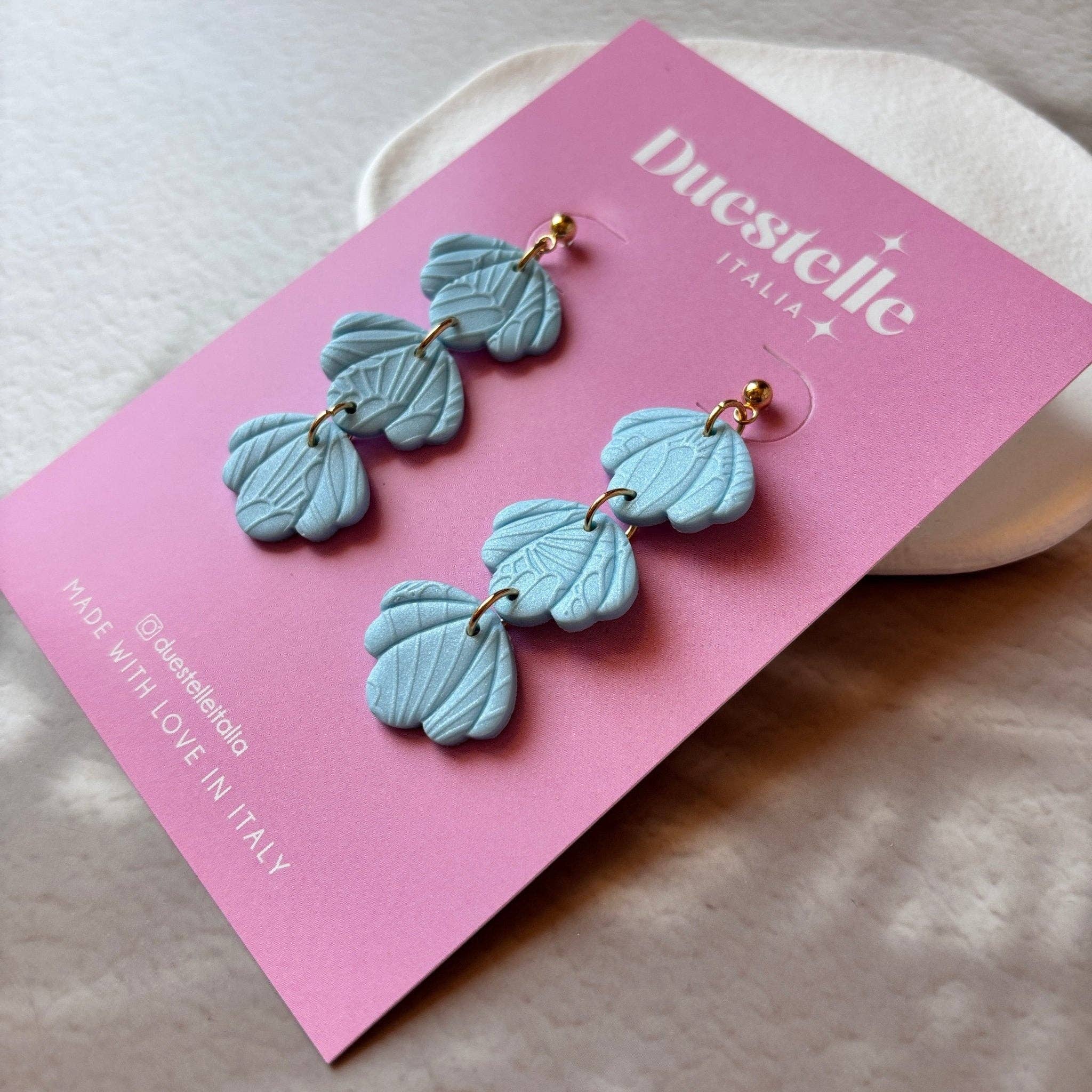 DUESTELLE ITALIA - Wholesale Dangle Earrings - Atrani Shells - Handmade Shell Earrings7