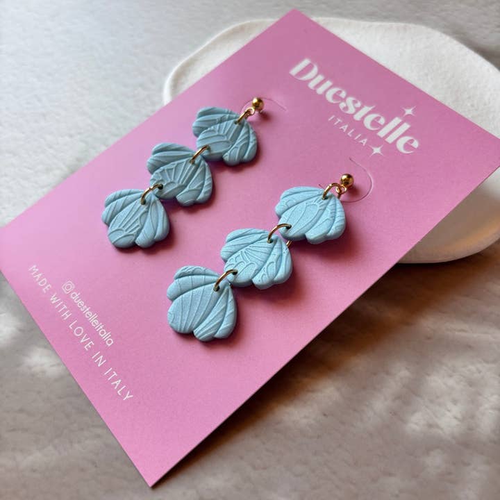 DUESTELLE ITALIA - Wholesale Dangle Earrings - Atrani Shells - Handmade Shell Earrings7