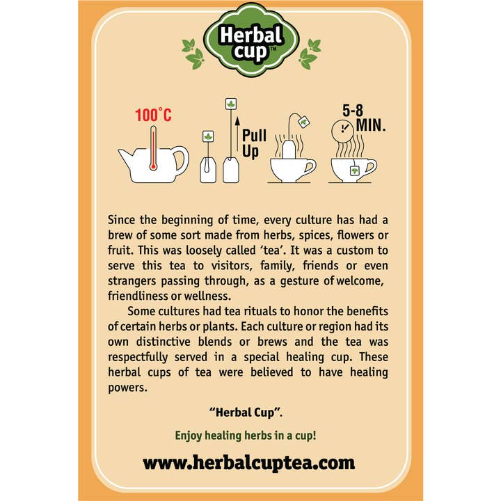 Herbal Cup Tea - Wholesale Health/Detox Tea - Aswagandha with Moringa Tea2