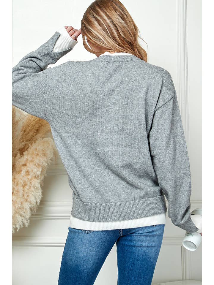 Cezele - Vendita all'ingrosso Maglione tricot - Donna - Maglione in maglia a maniche lunghe - 100% acrilico15