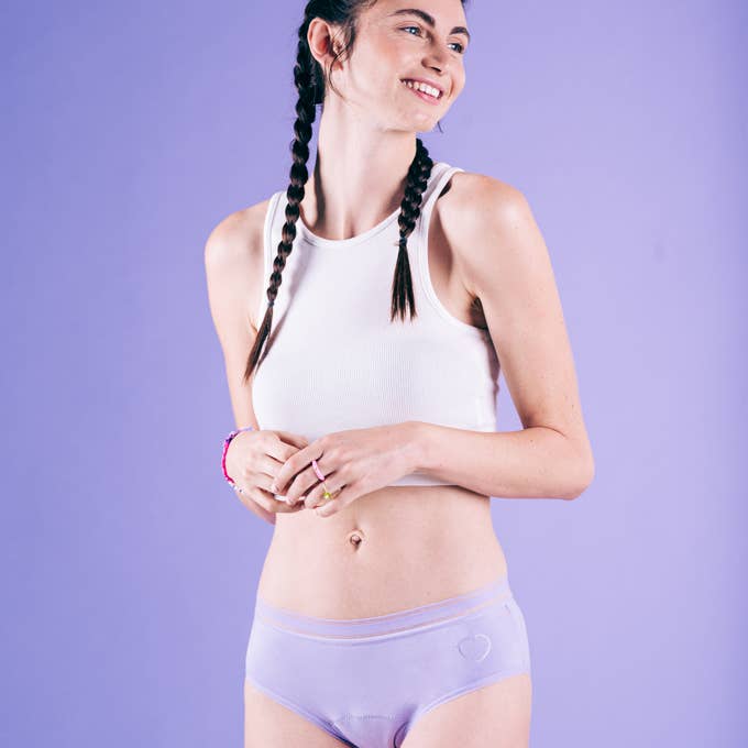 Teen Lila Teen Menstrual Panties - Moderate Flow for wholesale by Herloop