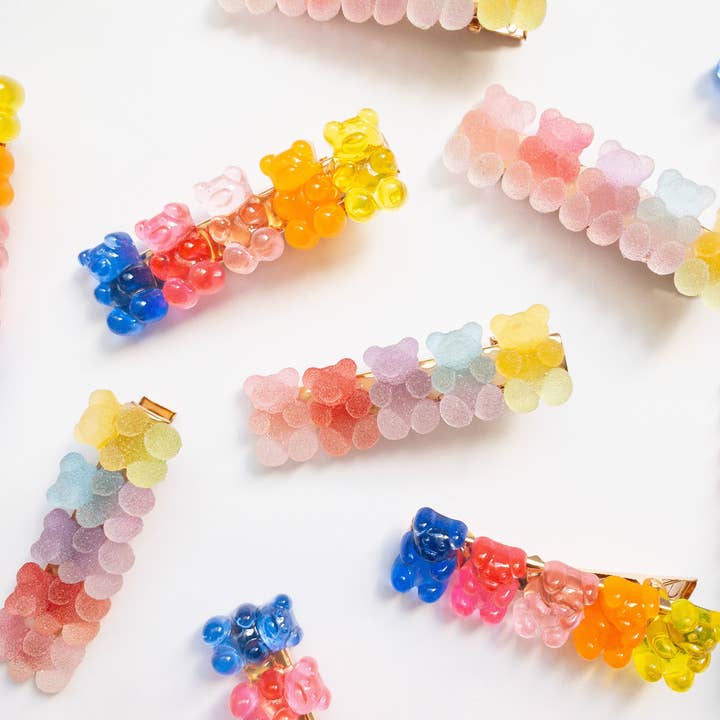 Eggy Cakes – wholesale Hair clip – Child – Gummy Bear Hair Clips6