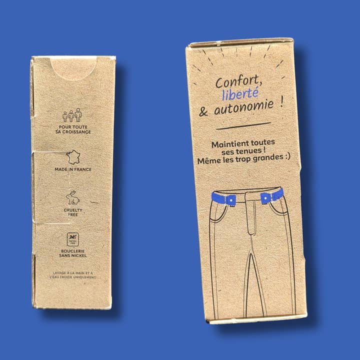 Libelté - Vente Ceinture – enfant - Ceinture enfant Libelté® | Bleu1