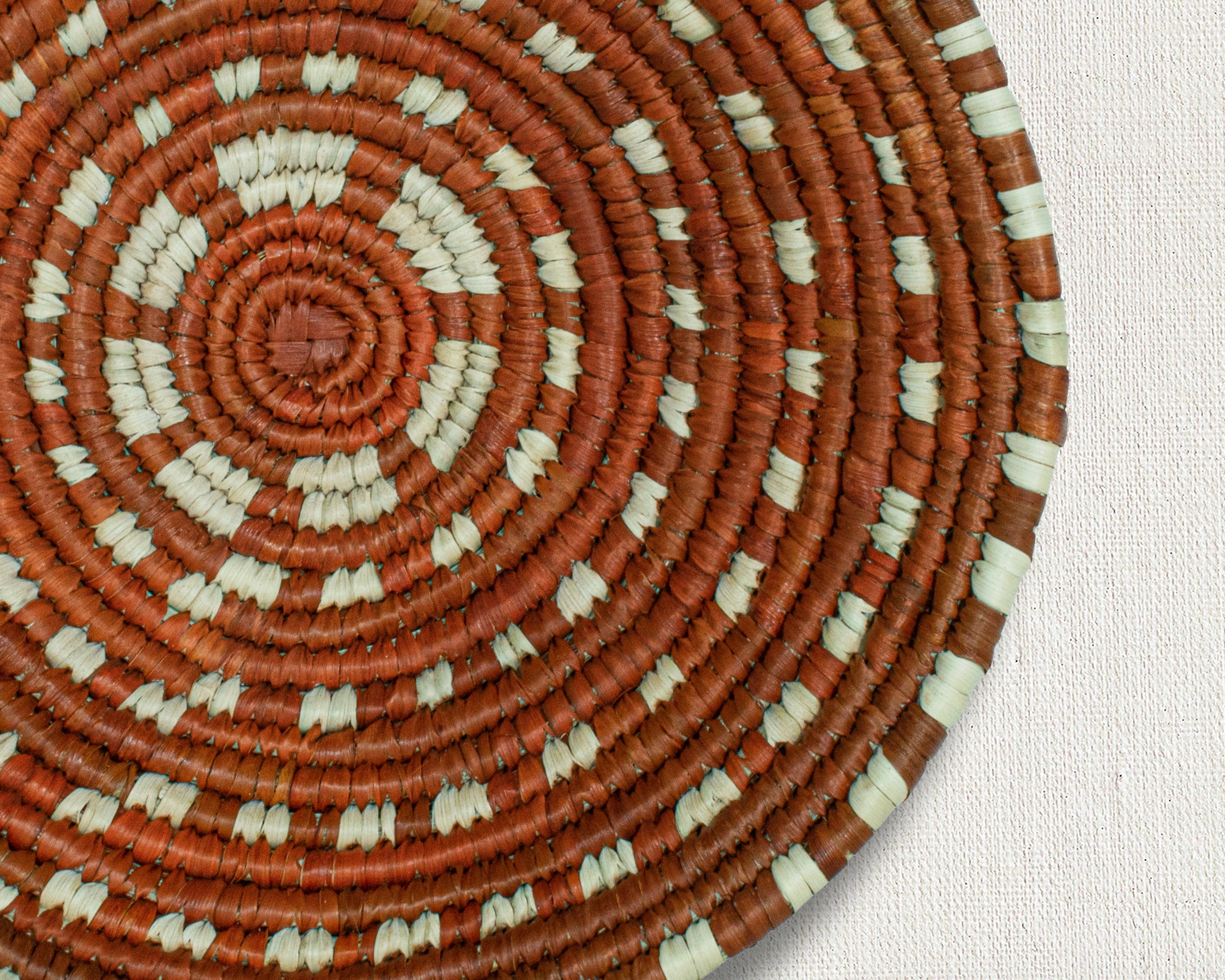 ArtisanalEmporiumLLC - Wholesale Basket - Handwoven Bowl Basket - Southwestern Basket - 8 inch dia1