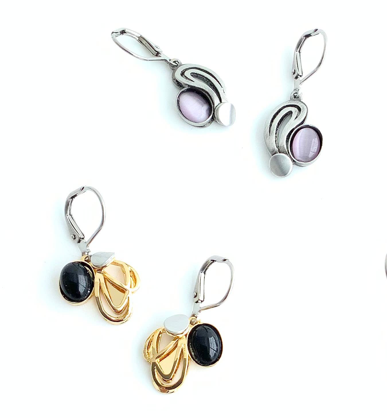 Christophe Poly / Crono Design – wholesale Jewellery set – EARRINGS Prepack (DX20) - 24 Lever back Ears & Free Display27